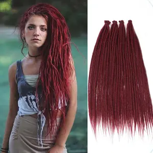 24 inch Crochet Dreadlocks Hair T27, Soft Natural Synthetic Locs, 10 Strands 1 Pack, 2 or 4 Packs