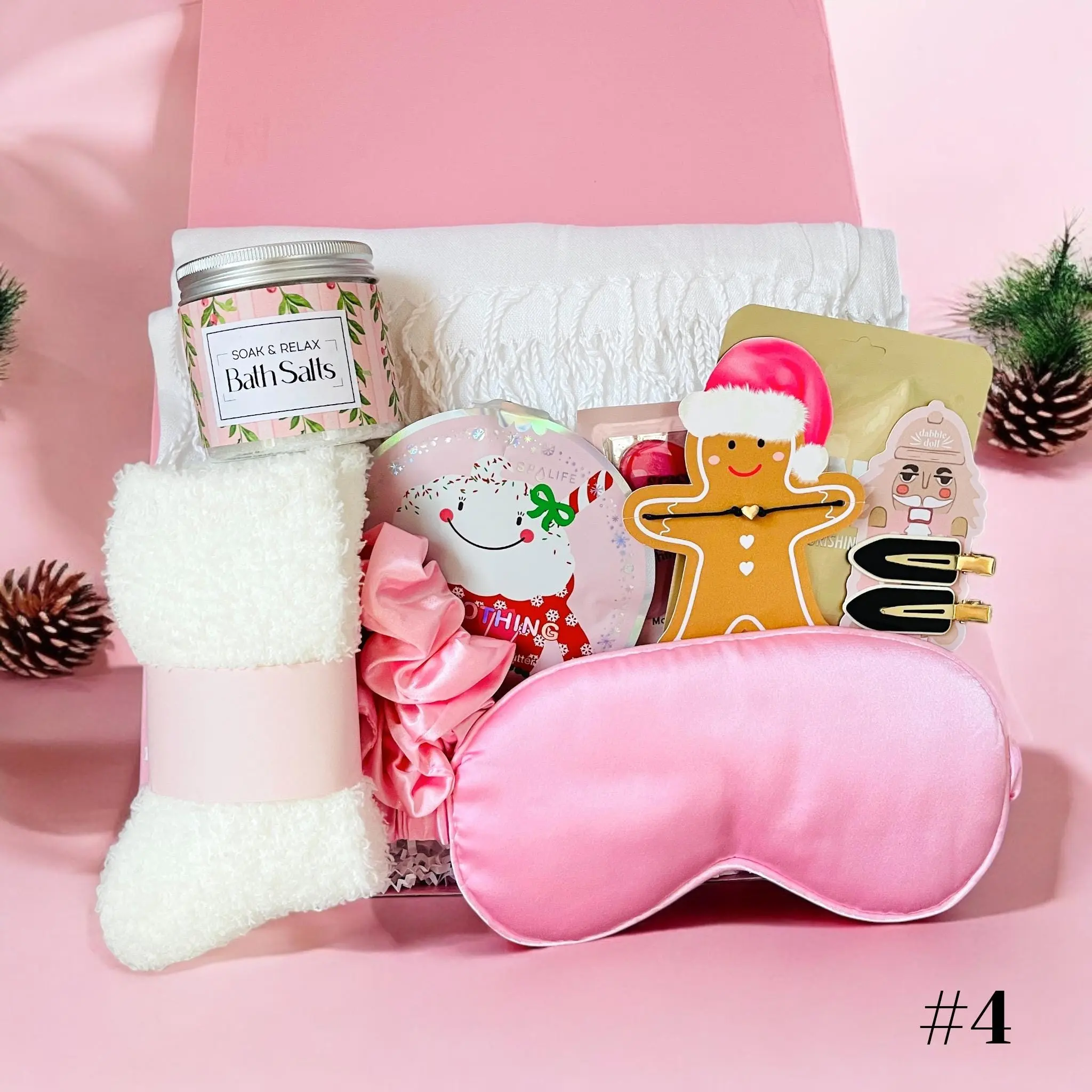 Holiday Gift Box for Women - Cozy Christmas Care Package with Care Package for Her, Ideal for Holiday Giving