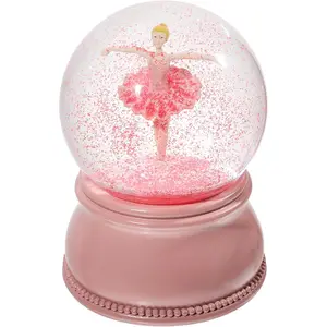 Rotating Musical Ballerina Snow Globe for Girls Christmas Gift Ballet Recital Use