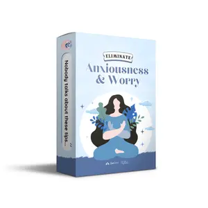 Zengens - Eliminate Anxiousness & Worry - Card Deck by Julie Reynolds - Budget-Friendly Therapy Alternative