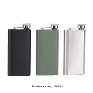 Stainless Steel Wine Bottle 304 Stainless Steel Portable Outdoor Wine Bottle, Durable & Leak-Proof Design, Perfect for Travel & Daily Use, Stainless Steel Flask
