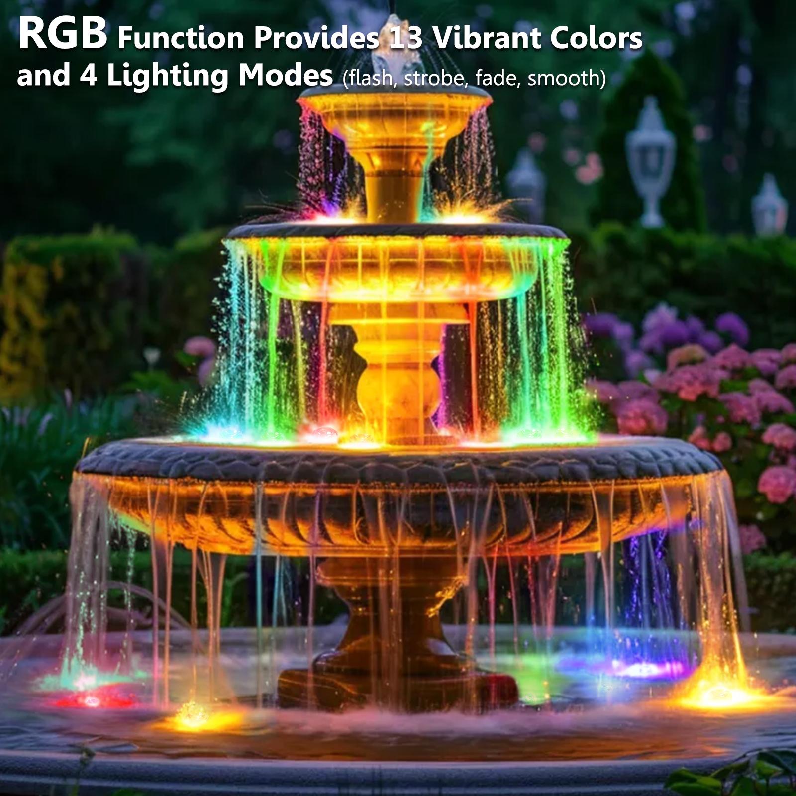 HL Small submersible LED lights with remote control, mini LED light, waterproof tea light, underwater lights, flameless candles, suitable for vases, fish tanks, hot tubs, parties, weddings, Halloween decorations