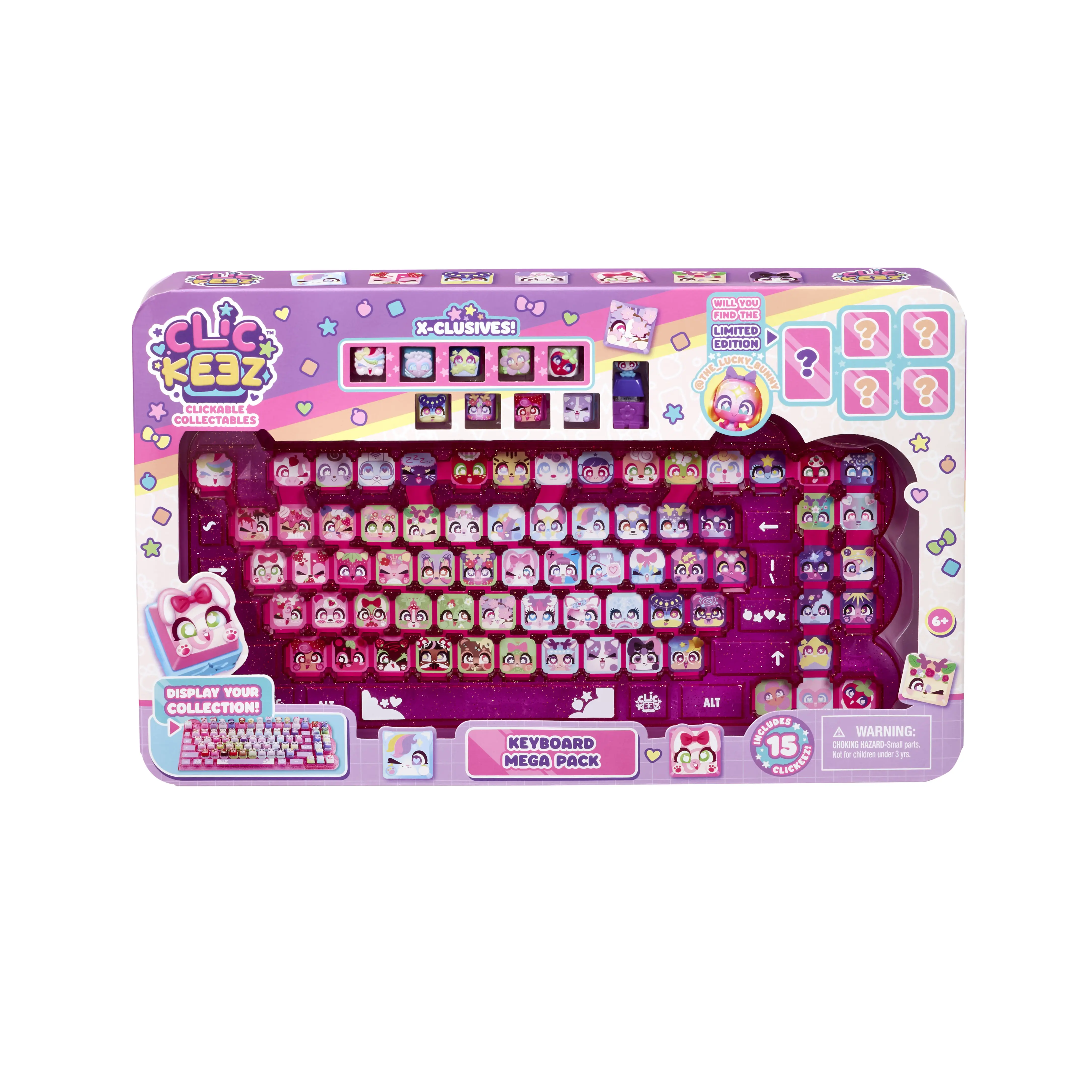 Clickeez Keyboard Mega Pack - Fun Collectible Set - TikTok Shop