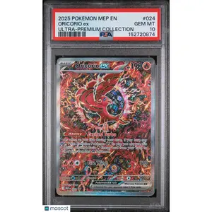 2025 Pokemon Black Star Promo Oricorio EX #024 Ultra-Premium Collection PSA 10
