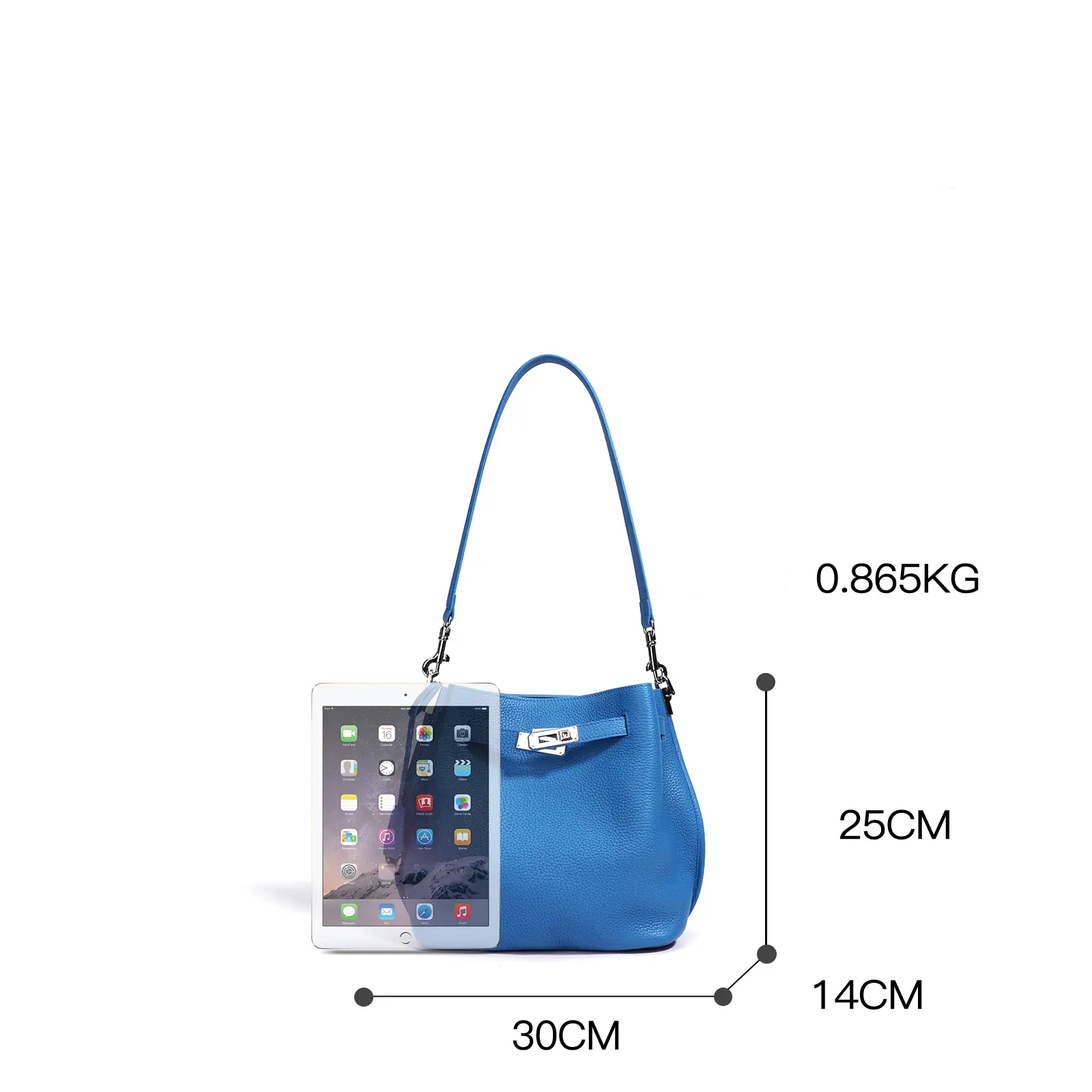 SADI Bag 2026 New Large Capacity Real Leather Bucket Bag Women