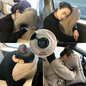 Travel Plane Inflatable Pillow Afternoon Nap Pillow Outdoor Nap Pillow Prone Pillow Portable Neck Protector Inflatable Pillow