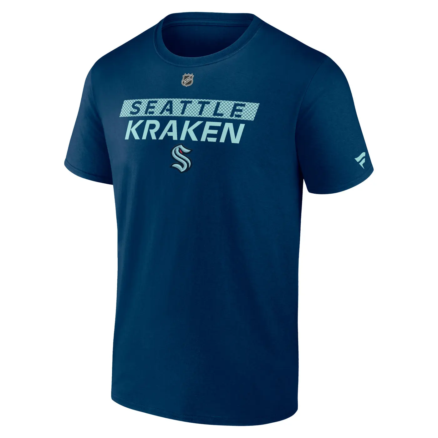 Seattle Kraken AP Replen Primary Tee Navy