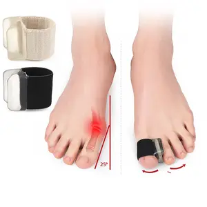 Invisible Thumb Valgus Orthosis – Soft SEBS Toe Separator & Comfort Insole for Overlapping Toes | Bunion Relief & toe caps