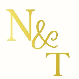 Vinyl Initials Decal for Backdrops Signage Boards & Mirrors - Personalized Metallic Gold 12x12 or 24x12 Inches Customizable Decor