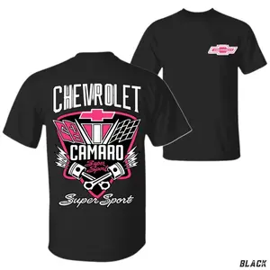 Chevrolet Camaro SS T-shirt, Super Sport Muscle Car Graphic Tee,Retro Chevy Racing Shirt For Camaro Enthusiast, Gift For Him