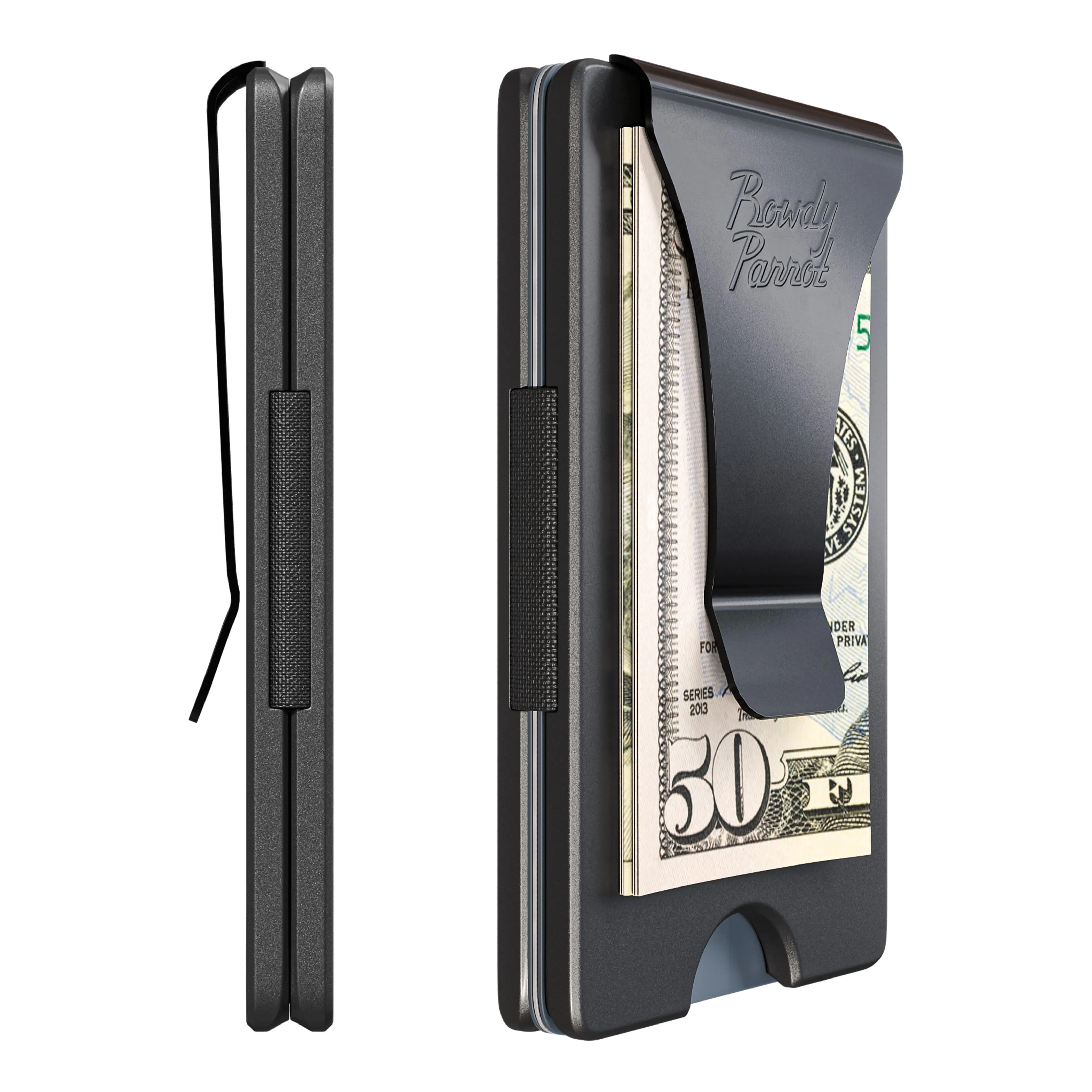 Tactical Wallet | Black Aluminum