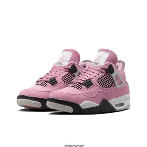 Light Pink Breath Mesh Mid Top Basketball Shoes Unisex Cushioned Visible Air Sole Daily Skate Walking Shoes Sweet Pastel Casual Sneakers
