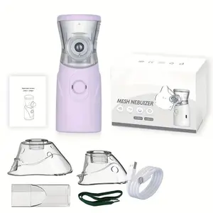 Portable Handheld Moisturizing Facial Steamer, USB Rechargeable Facial Steamer with Accessories, Facial Skin Care Tool for Home, Office and Travel