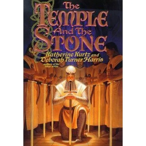 USED-The Temple and the Stone by Katherine Kurtz (Hardcover)