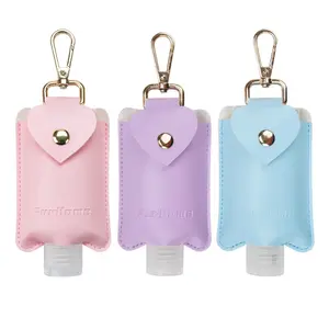 Hand Sanitizer Holder Keychain, Cosmetic Travel Size Toiletry Bottles