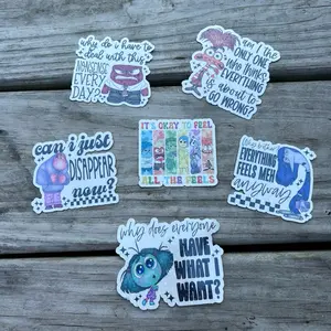 Inside Out 2 sticker set