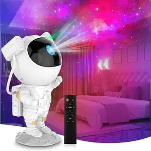 Cute Astronaut Galaxy Projector - Nebula Projector Night Light Starry Sky