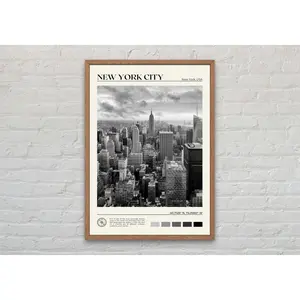 Black and White, New York City Print, New York City Wall Art, New York City Poster, New York City Photo, New York City Poster - Wall Art
