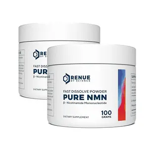 Renue by Science NMN (Nicotinamide Mononucleotide) Pure Powder Dietary Vitamin Supplement for Energy, Focus, Mitochondrial Health & Fitness Support