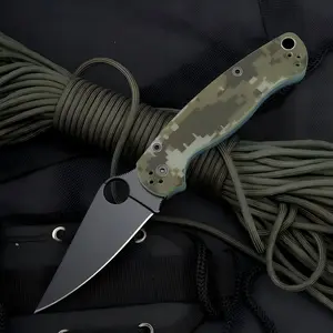 Outdoor Bearing Folding Knife D2 Steel Blade G10 Handle Outdoor  Knife, Camping/Hunting Portable Pocket Knives, Perfect Gifts