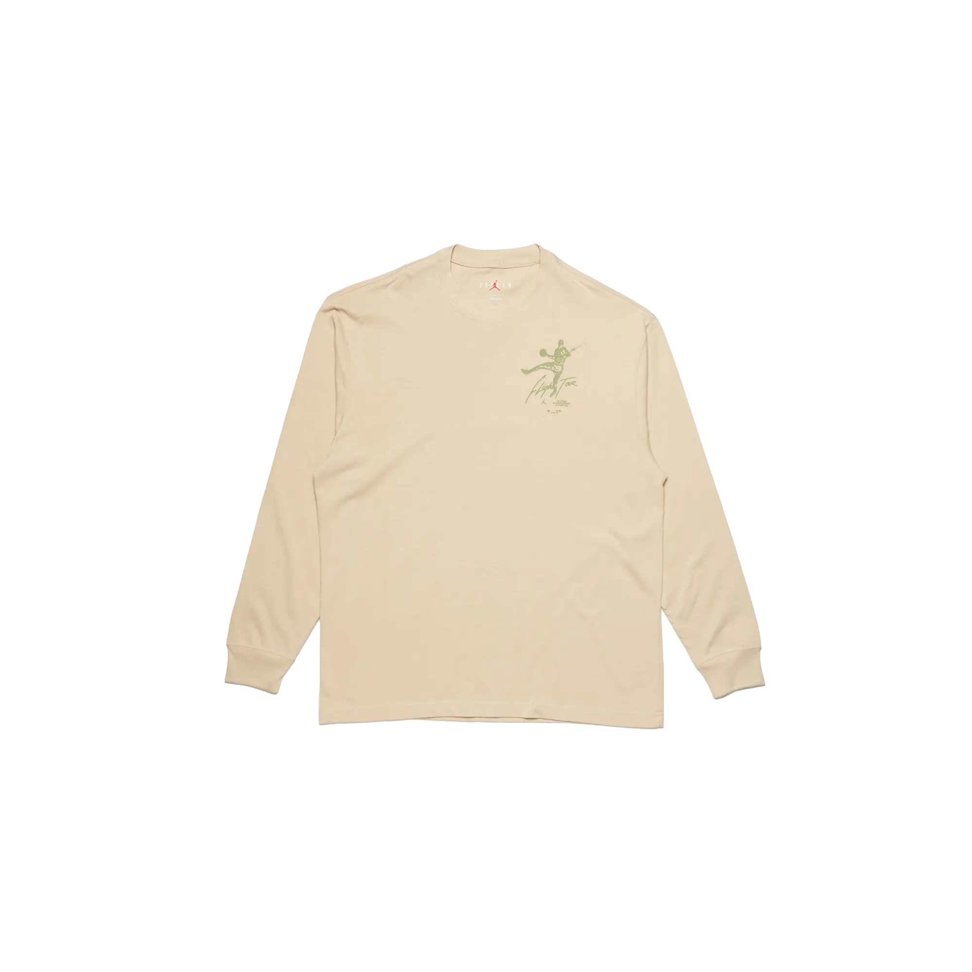 Air Jordan Flight Heritage 85 Graphic Crewneck "Rattan - Alligator" DV1476 206