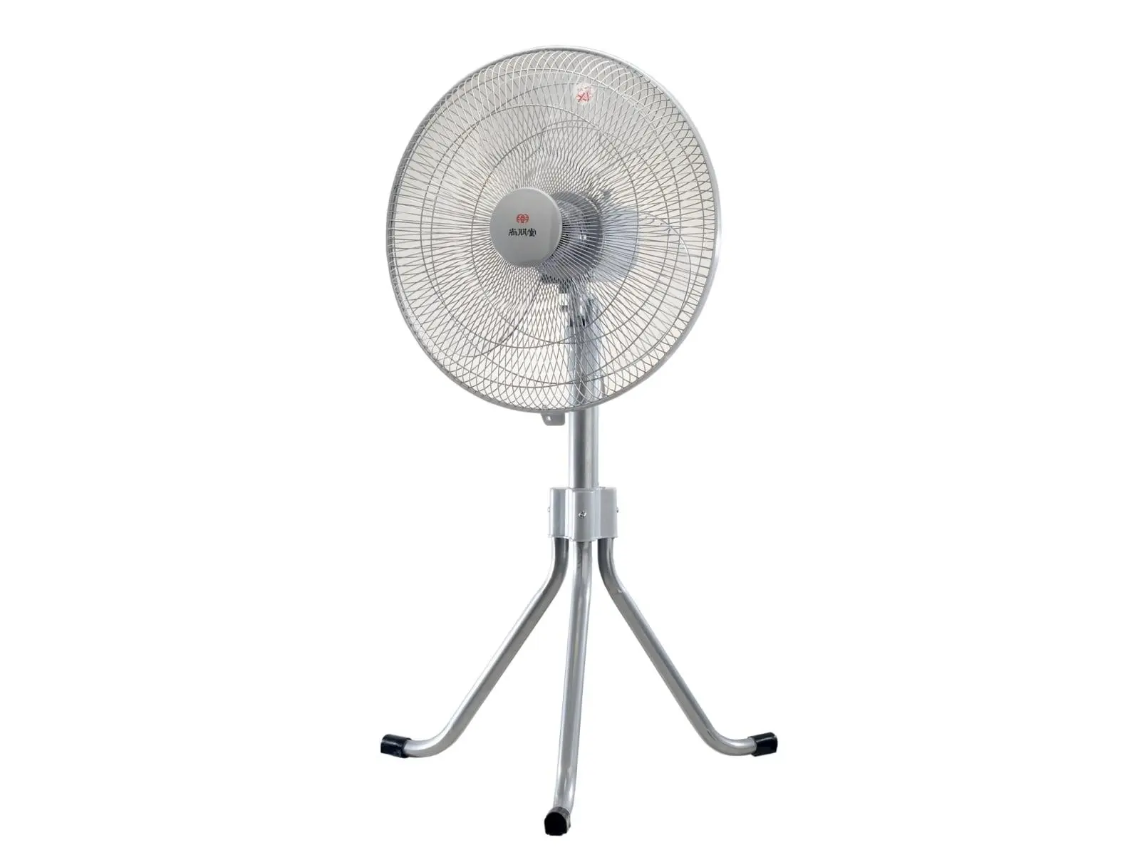 Sunpentown SF-1816B 18 in. Sturdy 3-Way Adjustable Button-Controlled Heavy Duty Fan, Silver, 11 lbs
