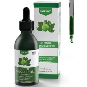 Chlorophyll Liquid Drops 100% Natural Energy Booster and Immune Support Internal Deodorant and Detox Altitude Sickness Relief Fast Absorption Vegan and Non GMO 120 Servings Pure Wellness Formula