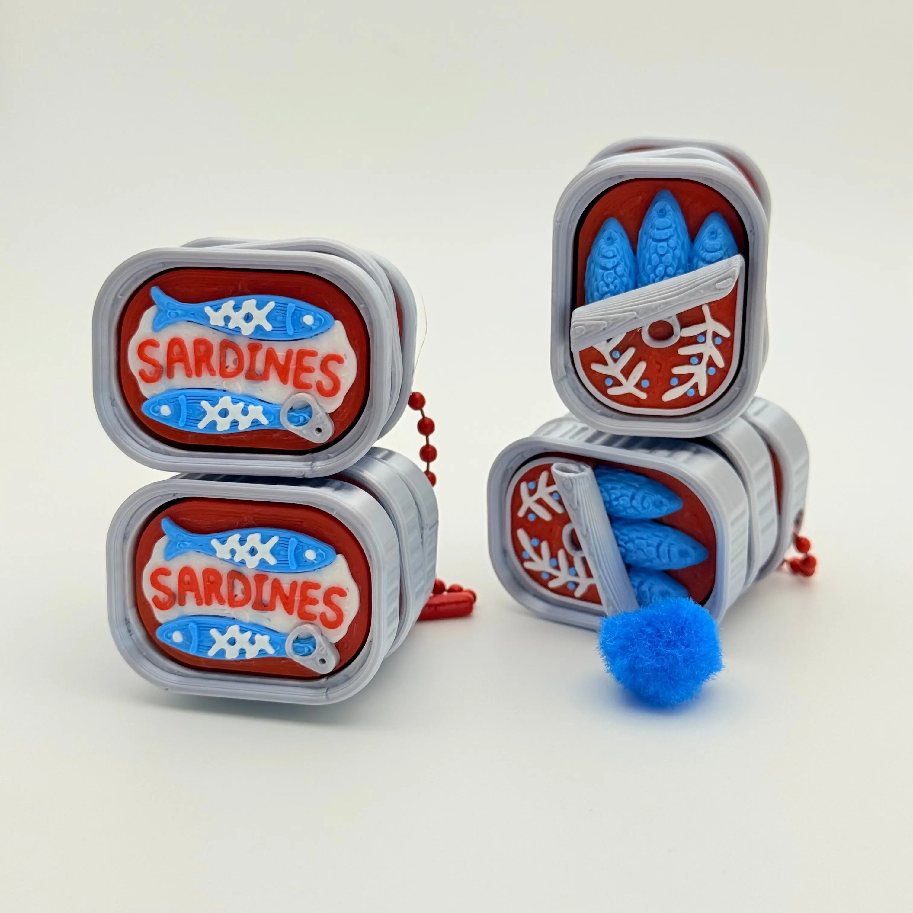 Foodie Clickers | Fidget Clickers | Desk Fidget and Keychains