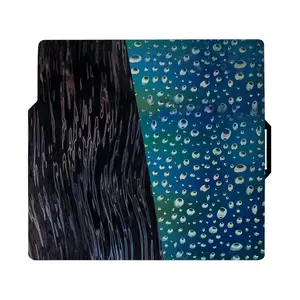 PEH PER Build Plate for Bambu Lab A1/X1C/X1/X1E/P1P/P1S, 257x257mm Spring Steel Plate, Double Sided Flexible Waterdrop PEH+ Grain PER Removable Platform for Bambu 3D Printers