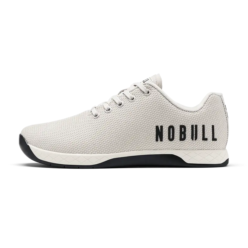 NOBULL Men's Outwork Shoe in Light Grey Jet Black - OG Strength Training Shoe, Durable Gym Trainer, Lifting Sneaker