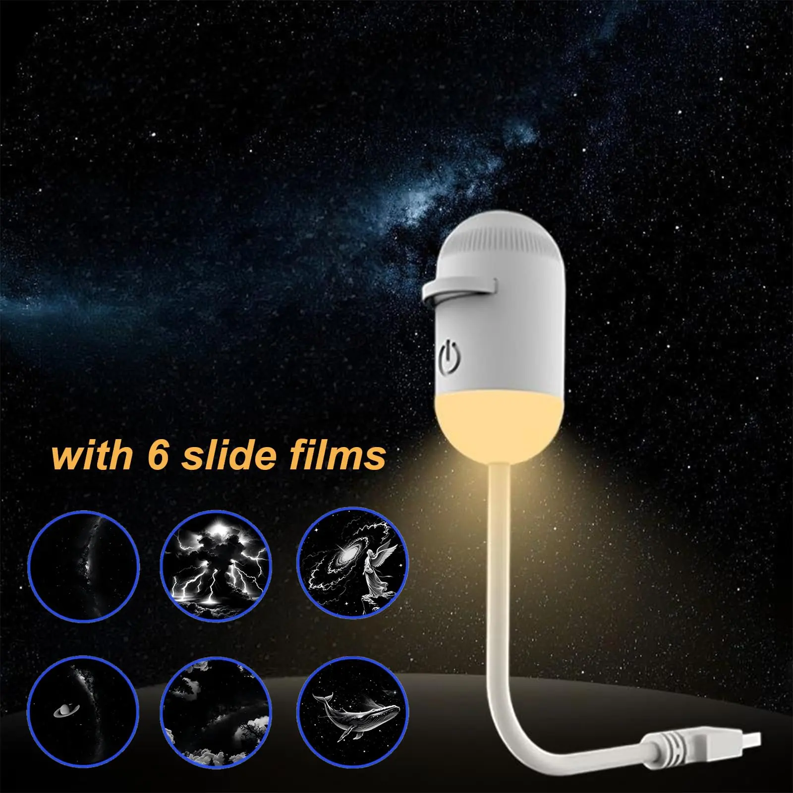 Projector lamp + 6 touch panels