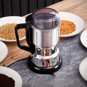 110V Multipurpose Electric Coffee Bean Grinding Tool Stainless Steel Milling Machine For Seeds Spices Herbs Nuts Coffee Grinder