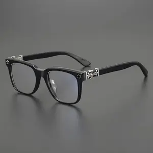 2026 Unisex Vintage  Stylish Square Frames Eyeglasses, Trendy Casual Lightweight Eyeglasses for  Use, Fashion Accessories for Outdoor Activities, Stylish Trendy Eyewear, Square Frames , Fashionable Frames men comfort modern glasses