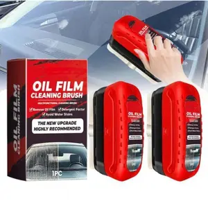 Windshield Cleaner, Window Cleaner, Clear Drive Windshield Cleaner, Automotive Oil Film Cleaning Brush, Car Care Essentials, Car Cleaning Agent