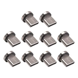 7Pin Type C Magnetic Plug Tips Fast Charging Cable Adapter for Magnetic Charger 360° Degree Rotation Connector 10PCS