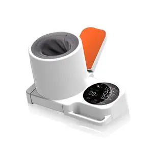 Ziqing Arm-in Auto Blood Pressure Monitor Led Display, One-Touch Measurement, No Cuff 99x2 Reading Memory, Medical Grade Bp Monitor for Family Health Monitoring Equipment