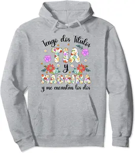 Tia Y Madrina La Tia Madrina Spanish Godmother Proposal Pullover Hoodie - Antonioja Shop 69B0CHDBSBSZ