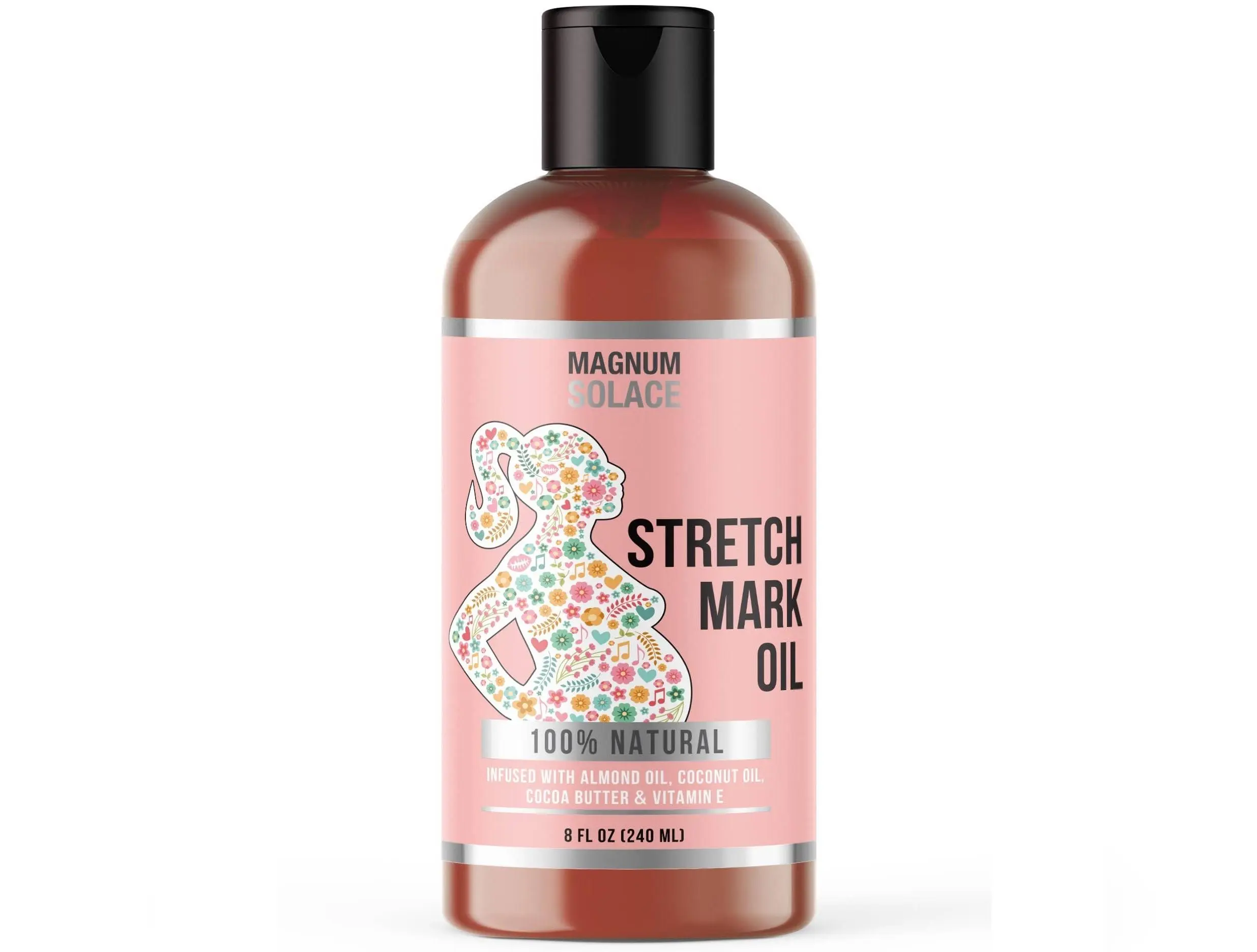 MS Stretch Mark Oil for Pregnancy - Cocoa Butter, Almond Oil