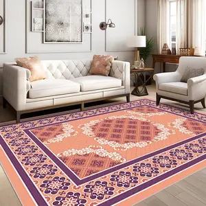 Luxury Sajdah - Quranic Verse & Floral Embroidery, Extra Large Size, Middle Eastern Home Decor, Ramadan