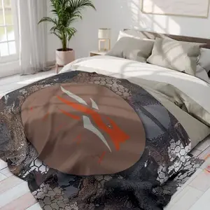 Camouflage Sitka Logo Vintage Blanket, 1 Count Soft Comfortable Throw Blanket, Creative Bedding Supplies for Living Room Guest House Travel Office, Bedroom Accessories