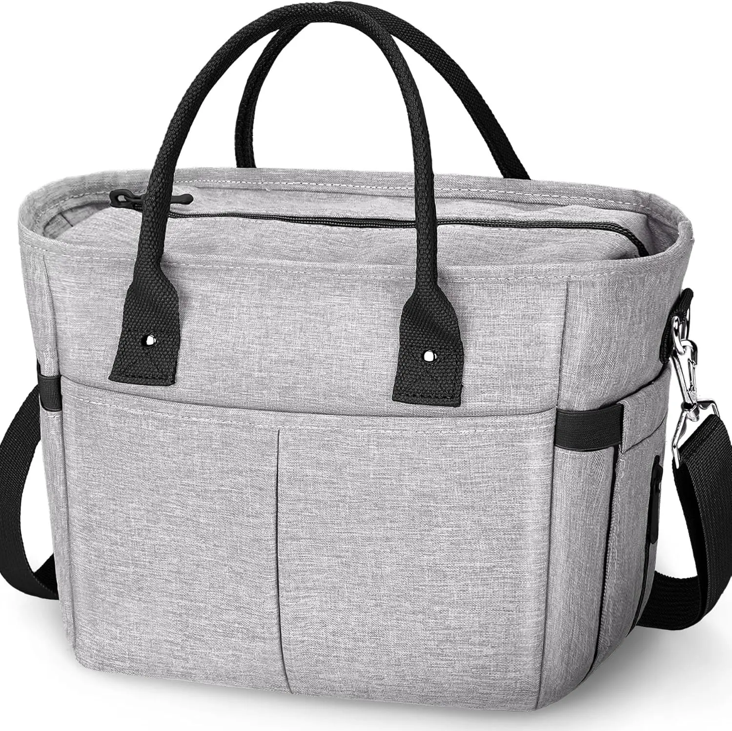 Roomy Insulated Lunch Bags - Stylish & Functional Large Tote Adult Lunch Box for Working & Picnic & Hike