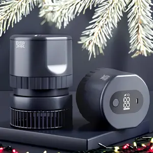 Electric Ever Jar Vacuum Sealer Kit for Wide & Regular Mouth Jars with Lids - Easy Sealing and Sealing Options Available