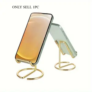 Desktop Phone Holder, 1 Count Universal Desktop Phone Stand, Desk Organizer for Home Office, Universal Desktop Reading Stand for Phone & Book, Cell Phone Stand, Multipurpose Phone Holder