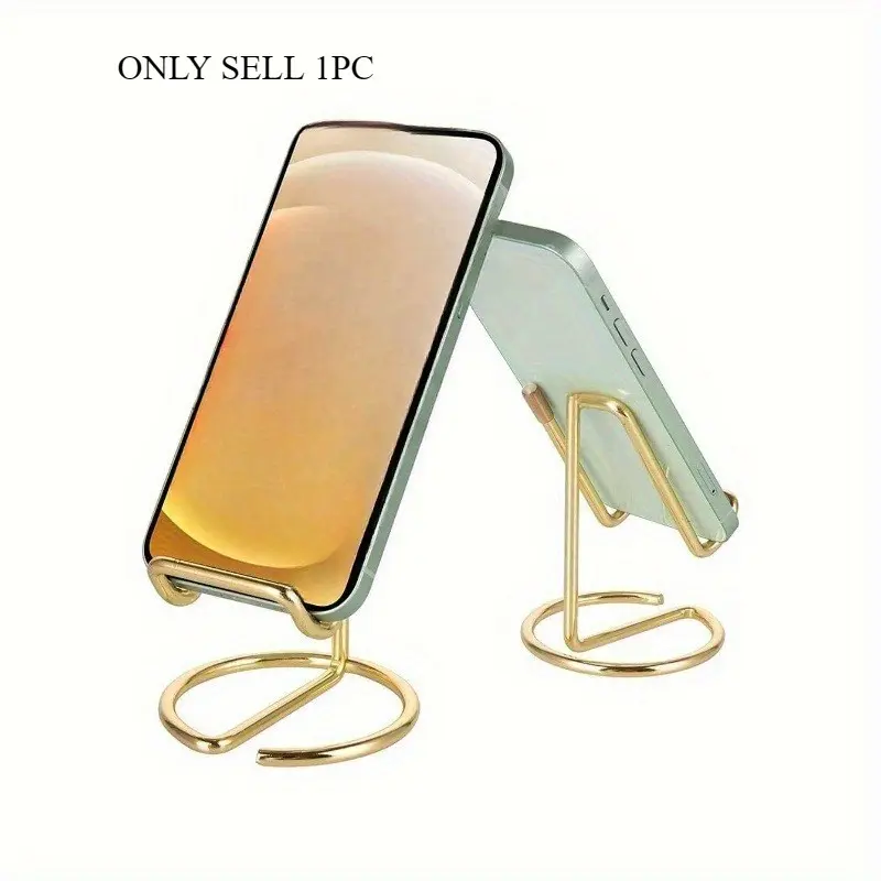 Desktop Phone Holder, 1 Count Universal Desktop Phone Stand, Desk Organizer for Home Office, Universal Desktop Reading Stand for Phone & Book, Cell Phone Stand, Multipurpose Phone Holder, Cell Phone Holders