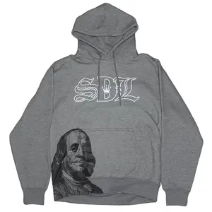 Dark Gray Benjamin x El Chapo Hoodie