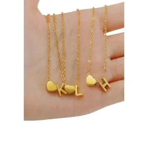 Initial Heart Necklace