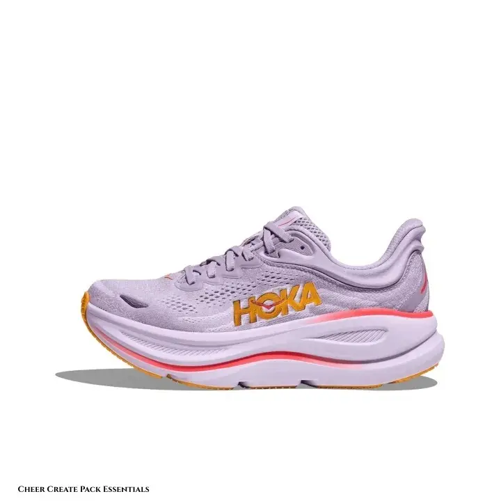 New Unisex Thick-Sole Running Shoes in Starlight Purple & Coral Pink, Breathable Mesh Upper with Cushioned EVA Midsole, Comes with Original Box for Men and Women
