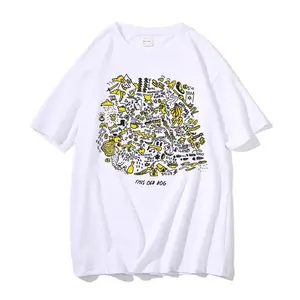 Singer Mac Demarco This Old Dog Album Graphic T-shirts Men's Pop Music T Shirts Men Women Vintage Oversized Tshirt Short Sleeve