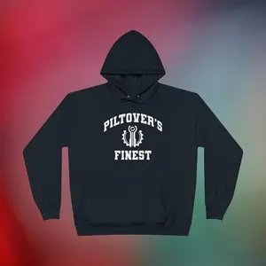 Piltover's Finest Hoodie | Subtle JayVik Merch, Jayce x Viktor Sweatshirt, League Fan Gift, Cosplay Hoodie