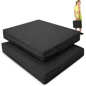 2 Pcs Stadium Seat Cushions Waterproof Bleacher Seat Cushions Indoor & Outdoor Seat Cushion for Bleachers Portable Stadium Cushion for Sports Events, Office Chairs, Beaches